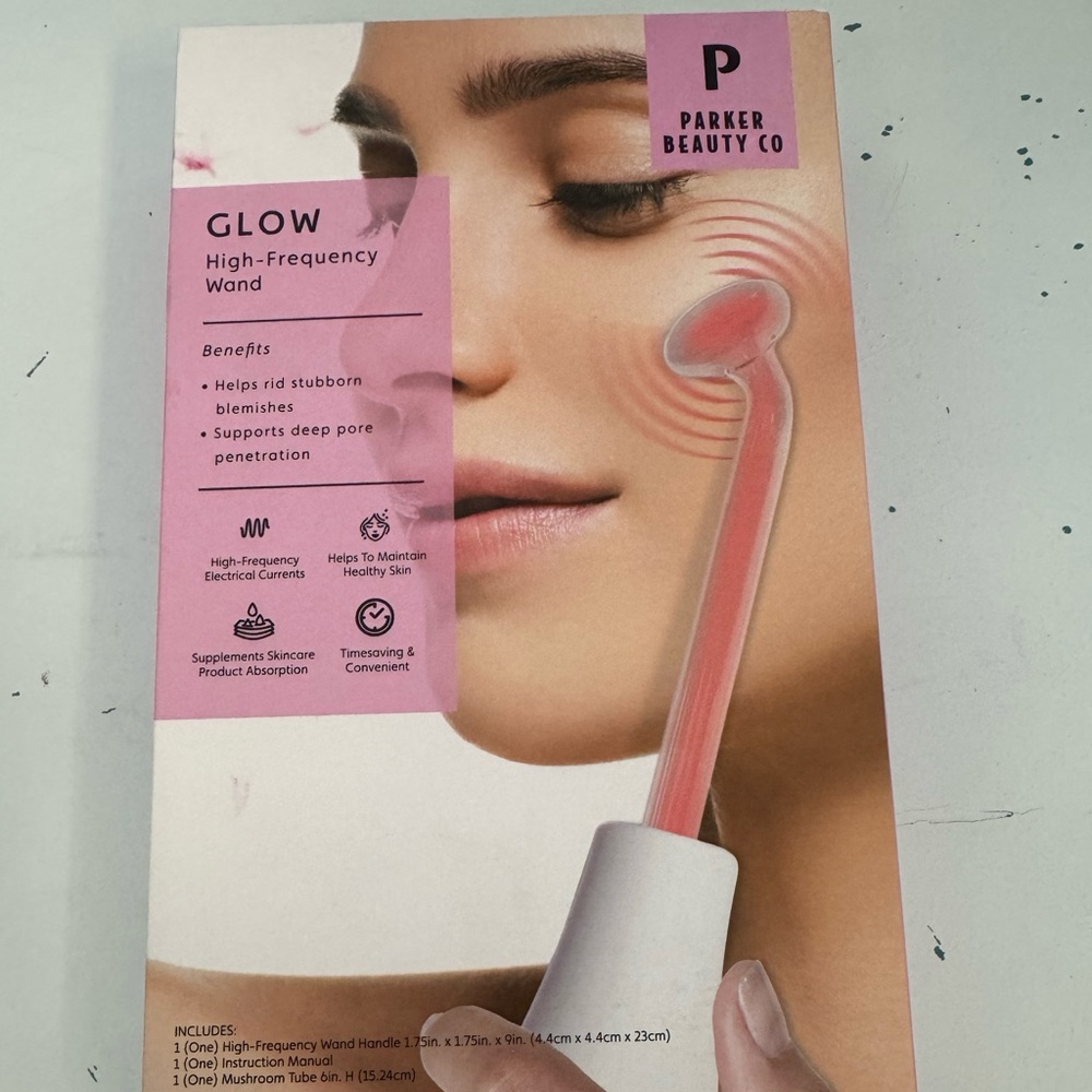 Glow High Frequency Wand Skincare Tool